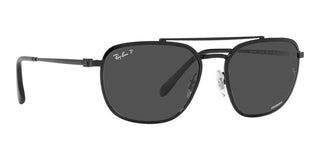 Ray-Ban RB 3708 unisex Black Pilot Sunglasses