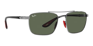 Ray-Ban RB 3715M unisex Silver Visor Sunglasses