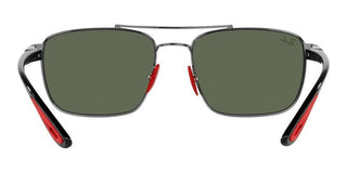 Ray-Ban RB 3715M unisex Silver Visor Sunglasses