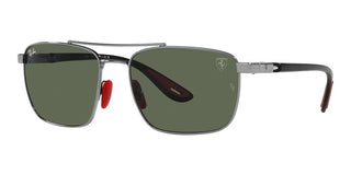 Ray-Ban RB 3715M unisex Silver Visor Sunglasses