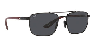 Ray-Ban RB 3715M unisex Black Visor Sunglasses