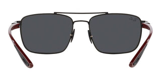 Ray-Ban RB 3715M unisex Black Visor Sunglasses