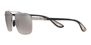 Ray-Ban RB 3715M unisex Silver Visor Sunglasses