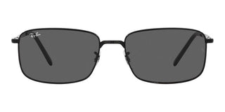 Ray-Ban RB 3717 unisex Black Squared Sunglasses