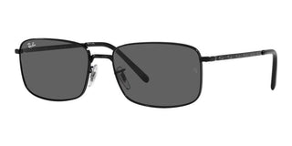 Ray-Ban RB 3717 unisex Black Squared Sunglasses