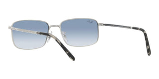 Ray-Ban RB 3717 unisex Silver Squared Sunglasses