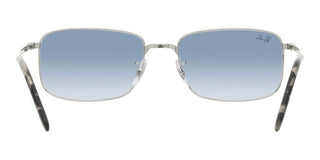 Ray-Ban RB 3717 unisex Silver Squared Sunglasses