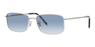 Ray-Ban RB 3717 unisex Silver Squared Sunglasses