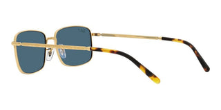 Ray-Ban RB 3717 unisex Gold Squared Sunglasses