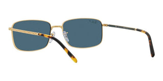 Ray-Ban RB 3717 unisex Gold Squared Sunglasses