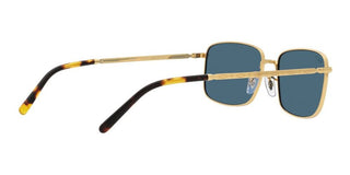 Ray-Ban RB 3717 unisex Gold Squared Sunglasses