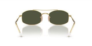 Ray-Ban RB 3719 unisex Gold Pilot Sunglasses