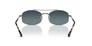 Ray-Ban RB 3719 unisex Silver Pilot Sunglasses