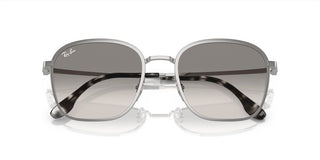 Ray-Ban RB 3720 unisex Silver Squared Sunglasses