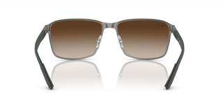 Ray-Ban RB 3721 unisex Brown Squared Sunglasses