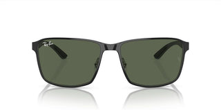 Ray-Ban RB 3721 unisex Black Squared Sunglasses