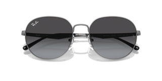 Ray-Ban RB 3727D unisex Ruthenium Round Sunglasses