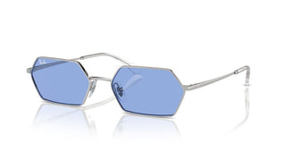 Ray-Ban RB 3728 unisex Silver Squared Sunglasses