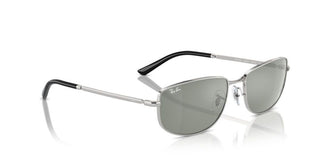 Ray-Ban RB 3732 unisex Silver Geometric Sunglasses