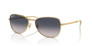 Ray-Ban RB 3733 unisex Gold Pilot Sunglasses