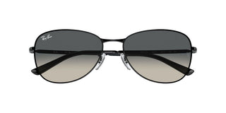 Ray-Ban RB 3733 unisex Black Pilot Sunglasses