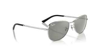 Ray-Ban RB 3733 unisex Silver Pilot Sunglasses