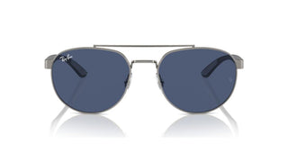 Ray-Ban RB 3736 unisex Ruthenium Pilot Sunglasses