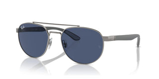 Ray-Ban RB 3736 unisex Ruthenium Pilot Sunglasses