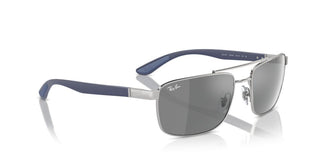 Ray-Ban RB 3737 unisex Silver Pilot Sunglasses