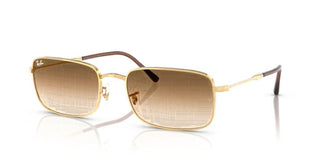 Ray-Ban RB 3746 unisex Gold Visor Sunglasses