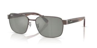 Ray-Ban RB 3751 unisex Brown Squared Sunglasses