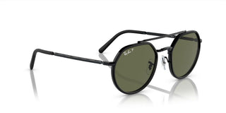 Ray-Ban RB 3765 unisex Black Geometric Sunglasses