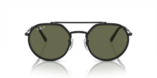 Ray-Ban RB 3765 unisex Black Geometric Sunglasses