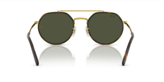 Ray-Ban RB 3765 unisex Gold Geometric Sunglasses