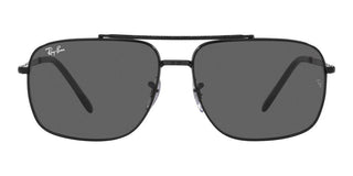 Ray-Ban RB 3796 unisex Black Geometric Sunglasses