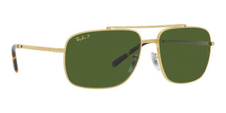 Ray-Ban RB 3796 unisex Gold Geometric Sunglasses