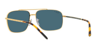 Ray-Ban RB 3796 unisex Gold Geometric Sunglasses