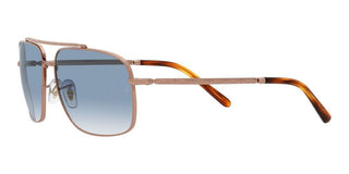 Ray-Ban RB 3796 unisex Rose gold Geometric Sunglasses