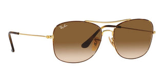 Ray-Ban RB 3799 unisex Havana Squared Sunglasses