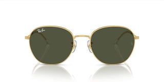 Ray-Ban RB 3809 unisex Gold Squared Sunglasses