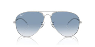 Ray-Ban RB 3825 unisex Silver Pilot Sunglasses