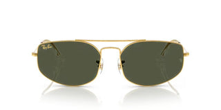 Ray-Ban RB 3845 unisex Gold Visor Sunglasses