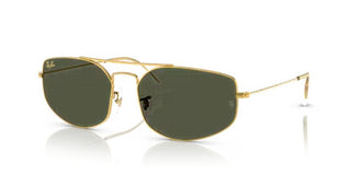 Ray-Ban RB 3845 unisex Gold Visor Sunglasses