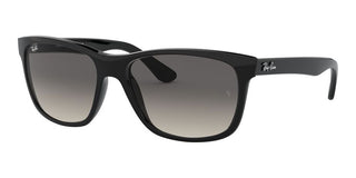 Ray-Ban RB 4181 unisex Black Squared Sunglasses