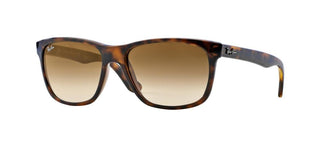 Ray-Ban RB 4181 unisex Havana Squared Sunglasses