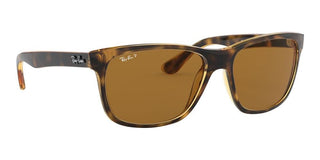 Ray-Ban RB 4181 unisex Havana Squared Sunglasses