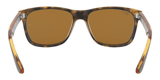 Ray-Ban RB 4181 unisex Havana Squared Sunglasses