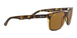 Ray-Ban RB 4181 unisex Havana Squared Sunglasses