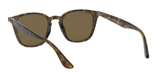 Ray-Ban RB 4258 unisex Havana Geometric Sunglasses