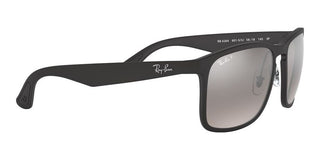 Ray-Ban RB 4264 CHROMANCE men Black Geometric Sunglasses